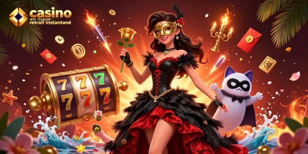 Découvrez l'adrénaline des casinos en ligne avec retrait instantané grâce à des éléments de jeu vibrants et une scène captivante.